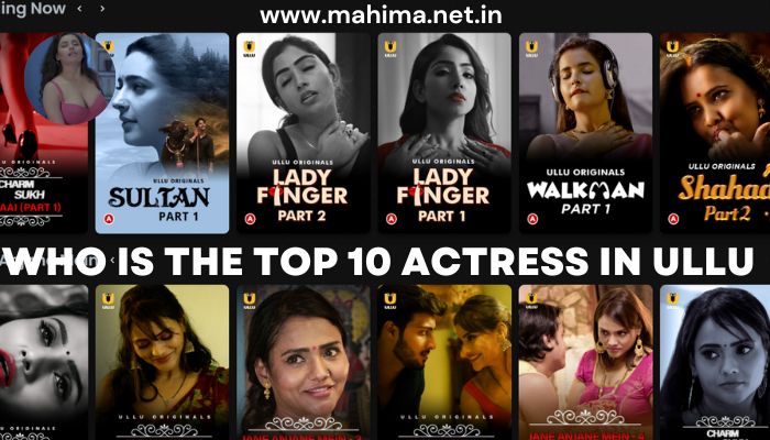 Who is The Hottest Actress Of The ULLU Web Series